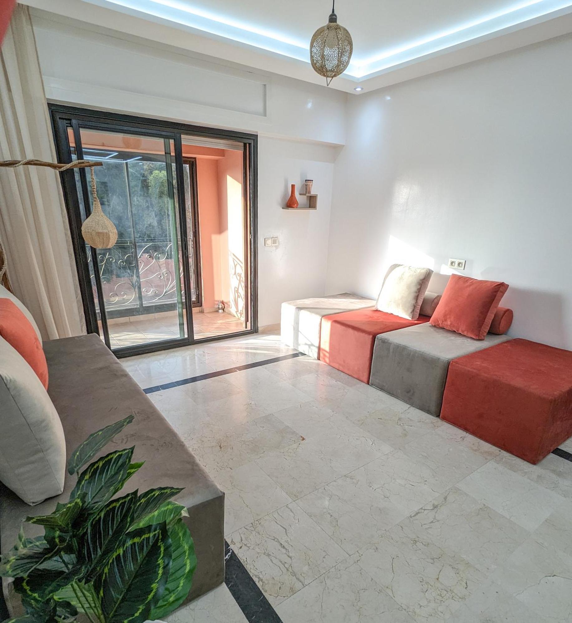Apartement Panoramic View Majorelle Garden With Pool Marrakesh Exterior photo